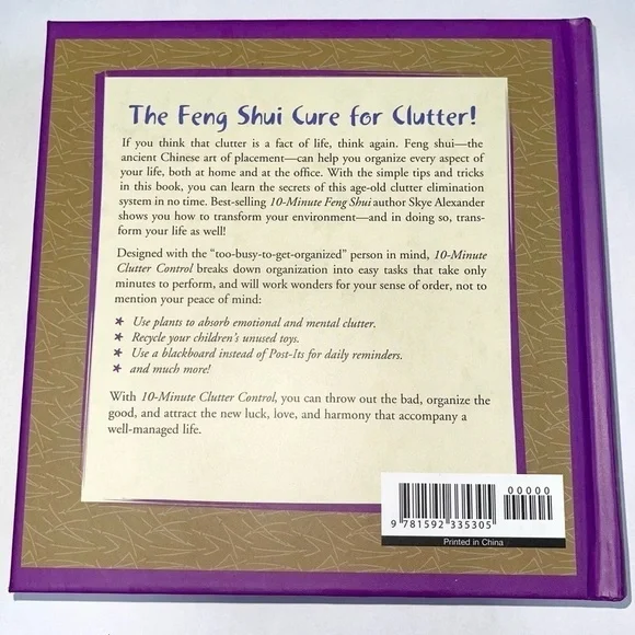 3/$20 ❤️ 10-minute Clutter Control Book - Picture 3 of 3